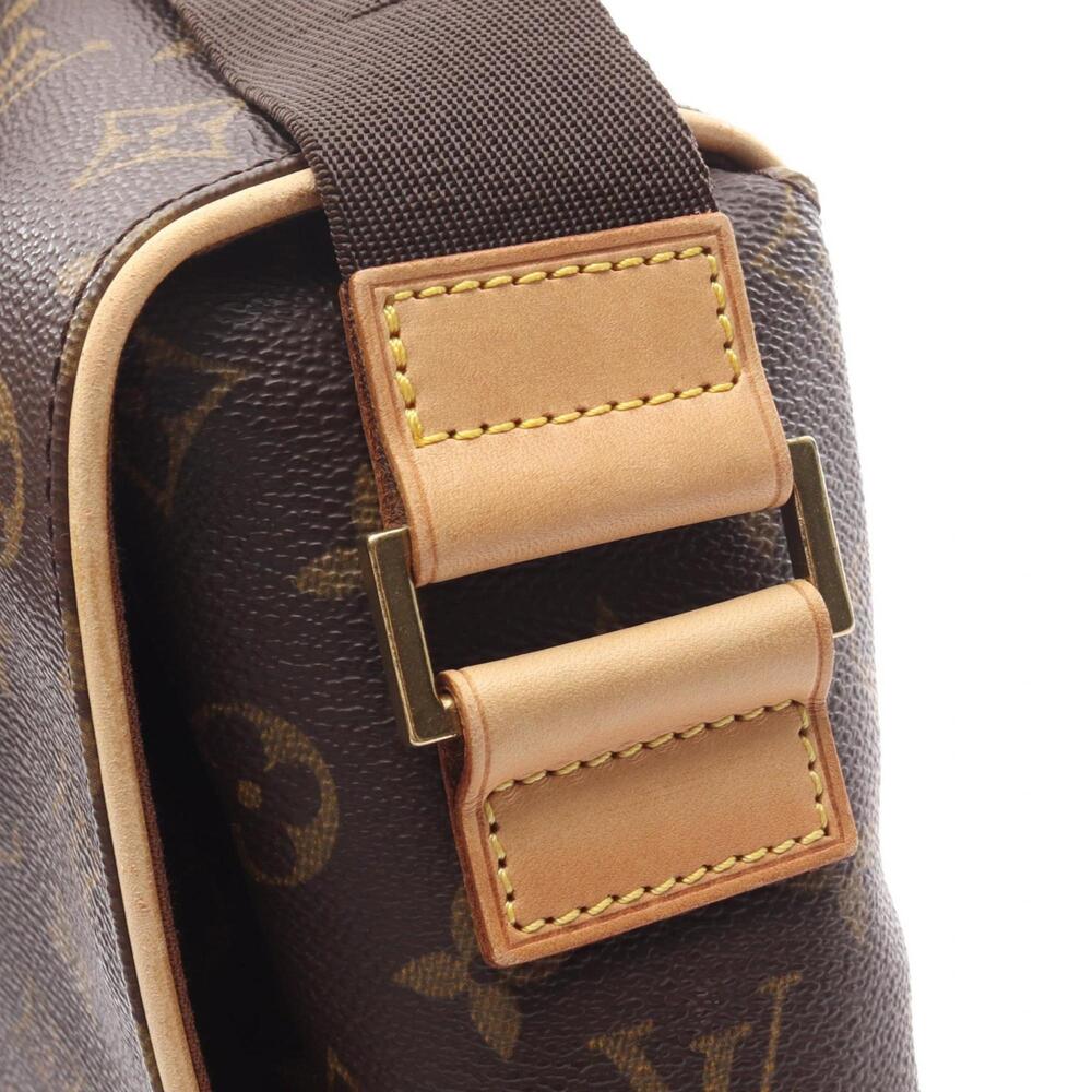 LOUIS VUITTON Authentic Brown Monogram Leather Shoulder Bag - Picture 14 of 15